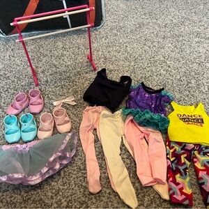 Colorful Dancewear Doll Outfit Collection